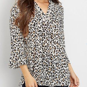 Leopard Print Blouse